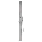 Doccia da Giardino in Acciaio Inox Quadrata vidaXL