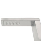 Doccia da Giardino in Acciaio Inox Quadrata vidaXL