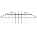Set Recinzione da Giardino ad Arco 77,3x26 cm Verde