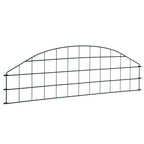 Set Recinzione da Giardino ad Arco 77,3x26 cm Verde