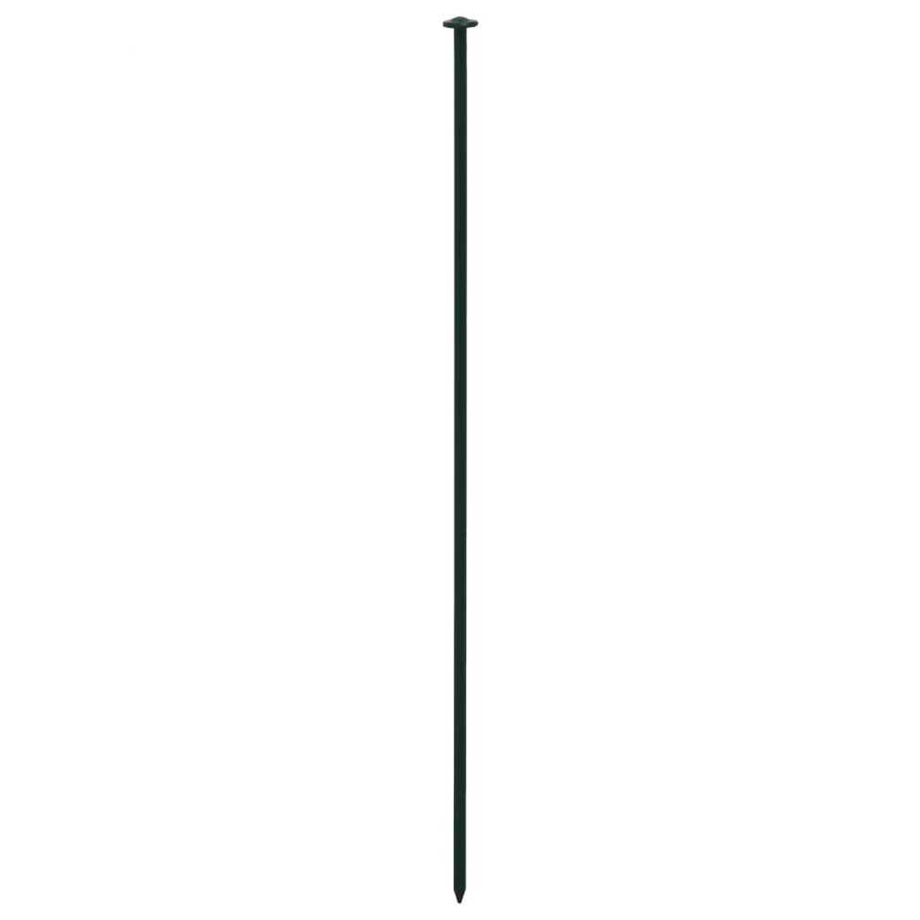 Set Recinzione da Giardino ad Arco 77,3x26 cm Verde