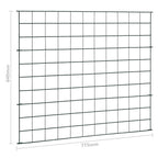 Set Recinzione da Giardino ad Arco 77,5x64 cm Verde