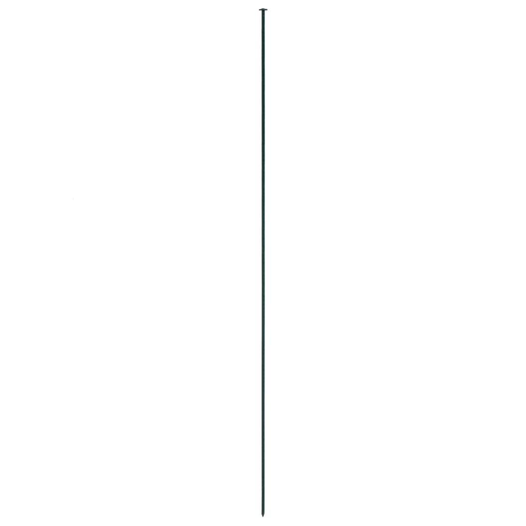 Set Recinzione da Giardino 115x79 cm Verde Filo Acciaio
