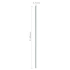 Set Recinzione da Giardino 115x79 cm Verde Filo Acciaio