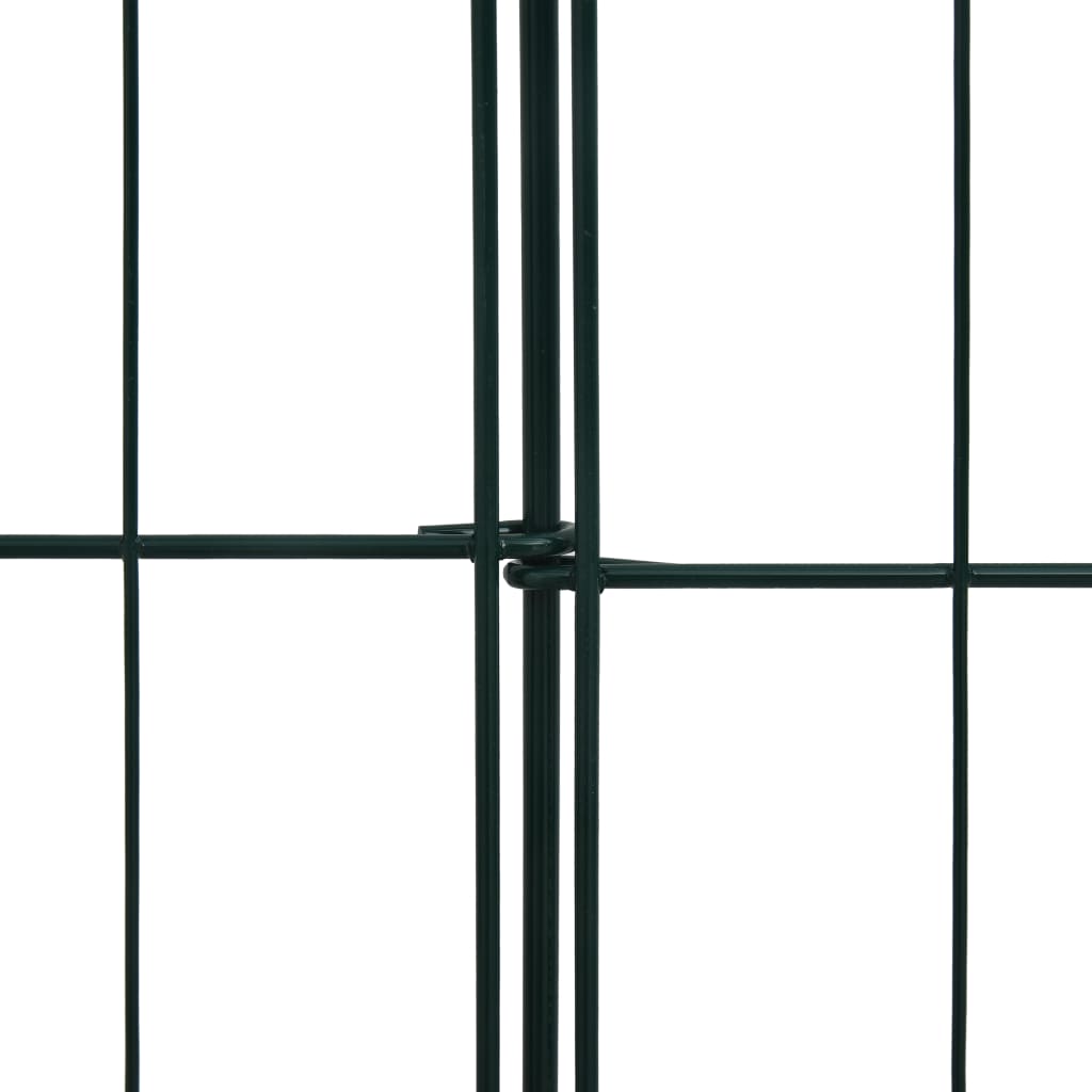 Set Recinzione da Giardino 99,6x79,8 cm Verde