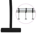 Rullo di Copertura per Piscina con Base in Acciaio Inox Telescopico 2-4 m