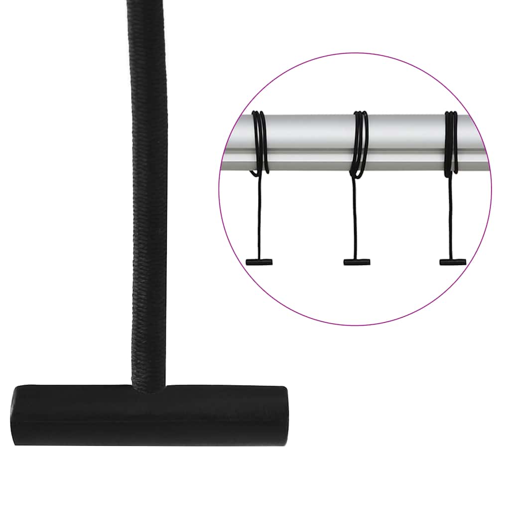 Rullo di Copertura per Piscina con Base in Acciaio Inox Telescopico 2-4 m