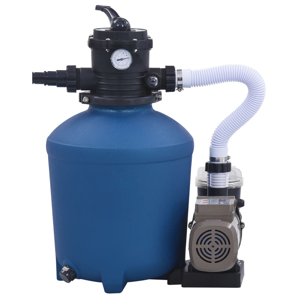 Pompa con Filtro a Sabbia Timer 530 W 10980 L/h