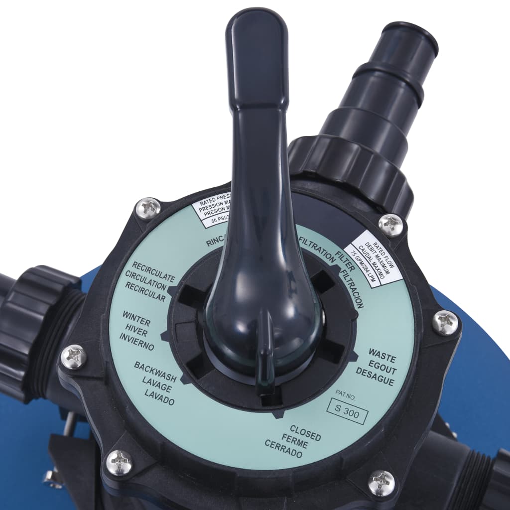Pompa con Filtro a Sabbia Timer 530 W 10980 L/h