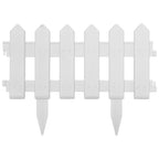 Bordure per Prato 25 Pannelli Bianchi 10 m Polipropilene