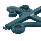 Bordature per Prato 16 Pz Verde 10 m in PP Stile Gotico