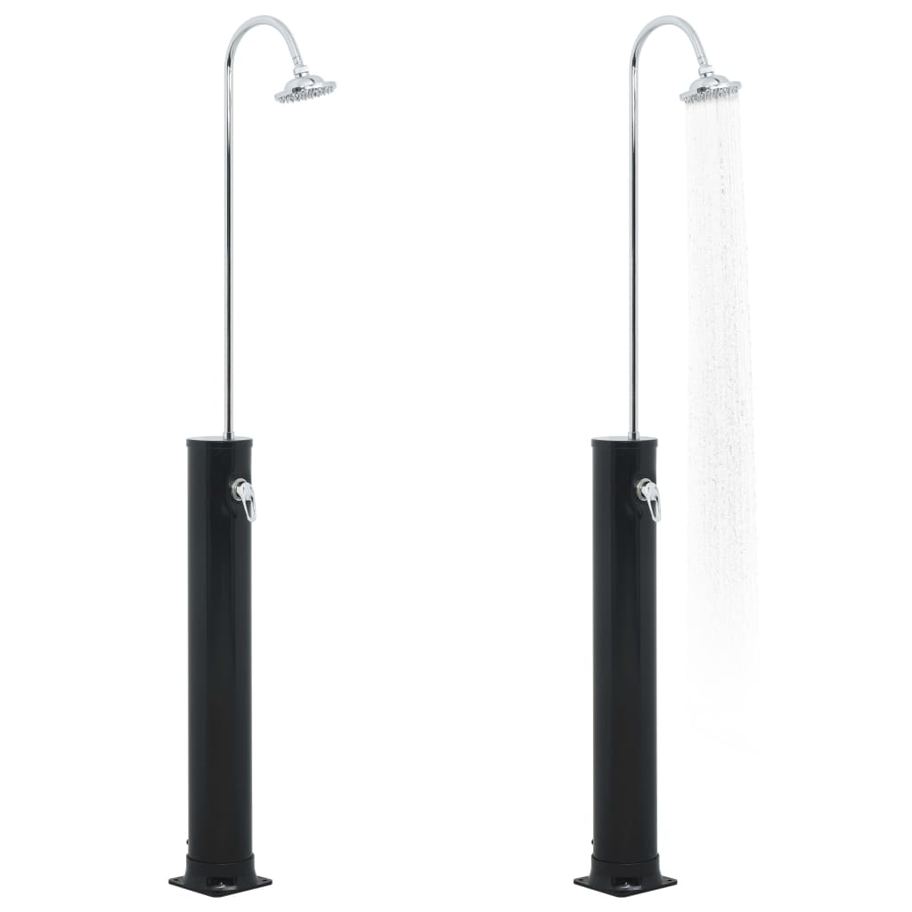 Doccia Solare Nera 214 cm 20 L