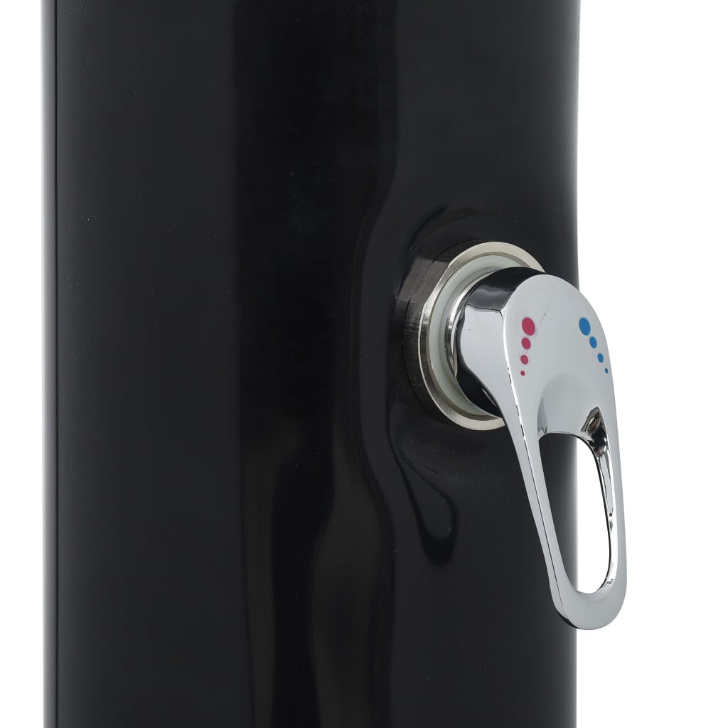 Doccia Solare Nera 214 cm 20 L