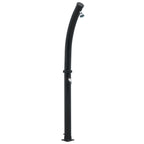 Doccia Solare da Esterno Nera 214 cm 20 L