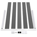 Pannello di Recinzione in WPC 180x105 cm Grigio