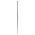 Pali per Recinzione 3 pz in Alluminio 185 cm