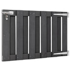 Cancello da Giardino in WPC 100x60 cm Grigio