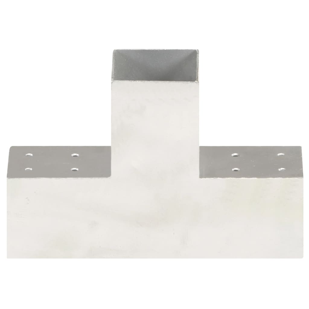 Connettore a T in Metallo Zincato 81x81 mm