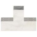 Connettore a T in Metallo Zincato 81x81 mm