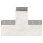 Connettore a T in Metallo Zincato 81x81 mm