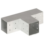 Connettore a T in Metallo Zincato 81x81 mm