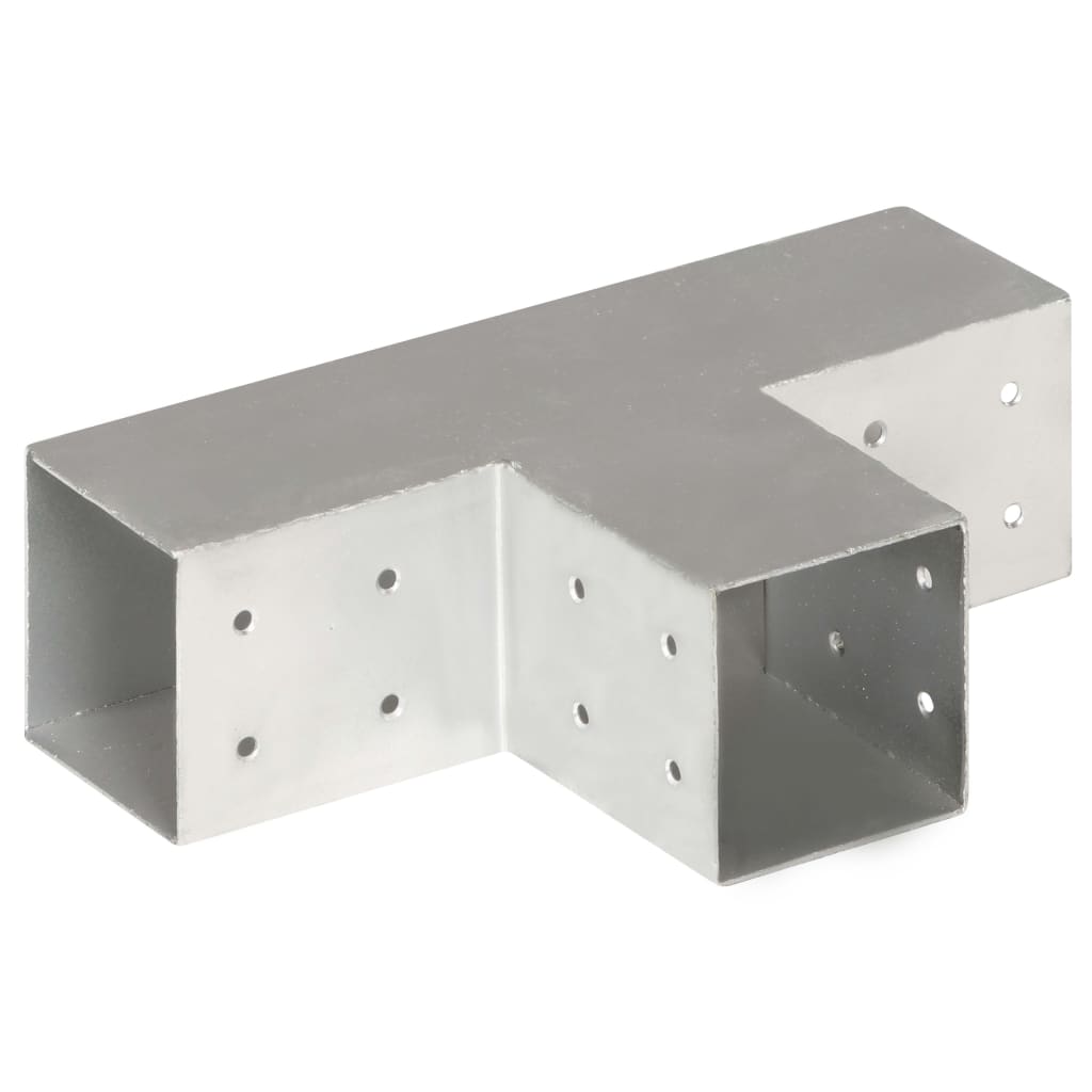 Connettore a T in Metallo Zincato 81x81 mm