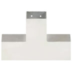 Connettore per Pali a Forma di X in Metallo Zincato 81x81 mm