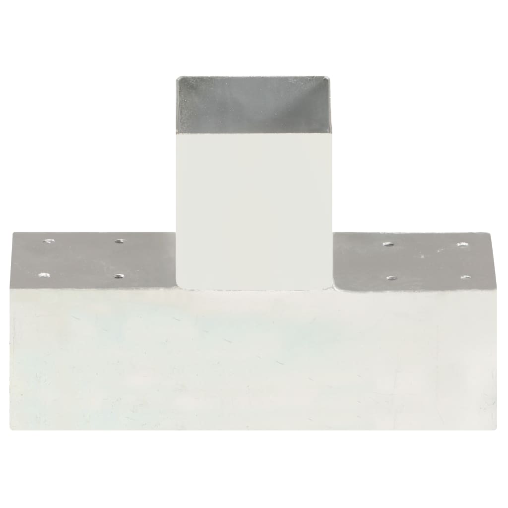 Connettore a T in Metallo Zincato per Pali 91x91 mm