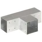 Connettore a T in Metallo Zincato per Pali 91x91 mm