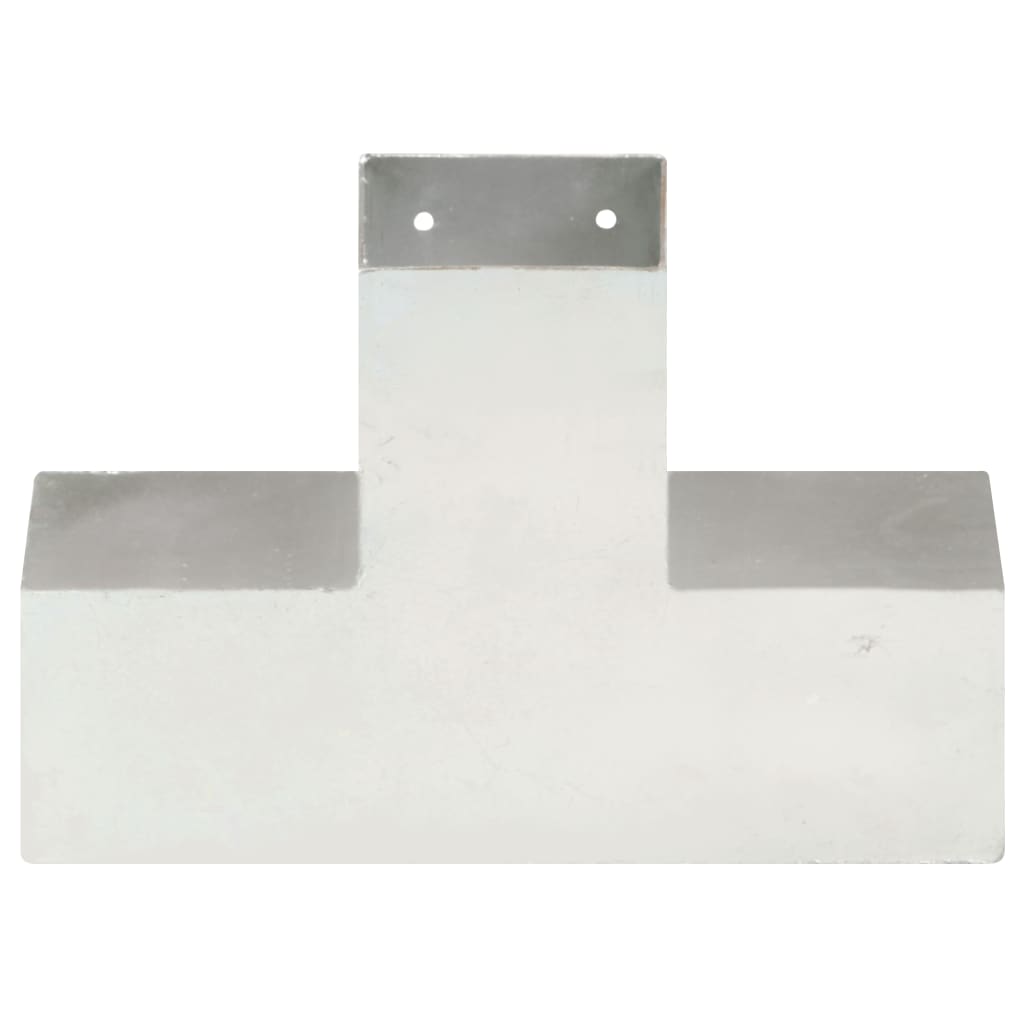 Connettore per Pali a Forma di X in Metallo Zincato 91x91 mm