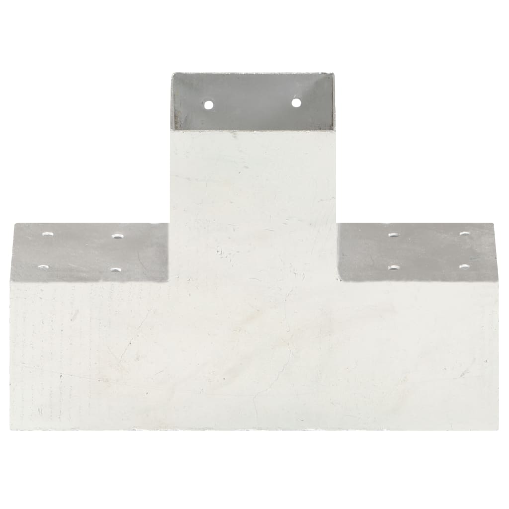 Connettore per Pali a Forma di X in Metallo Zincato 101x101 mm