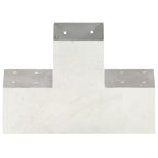 Connettore per Pali a Forma di X in Metallo Zincato 101x101 mm