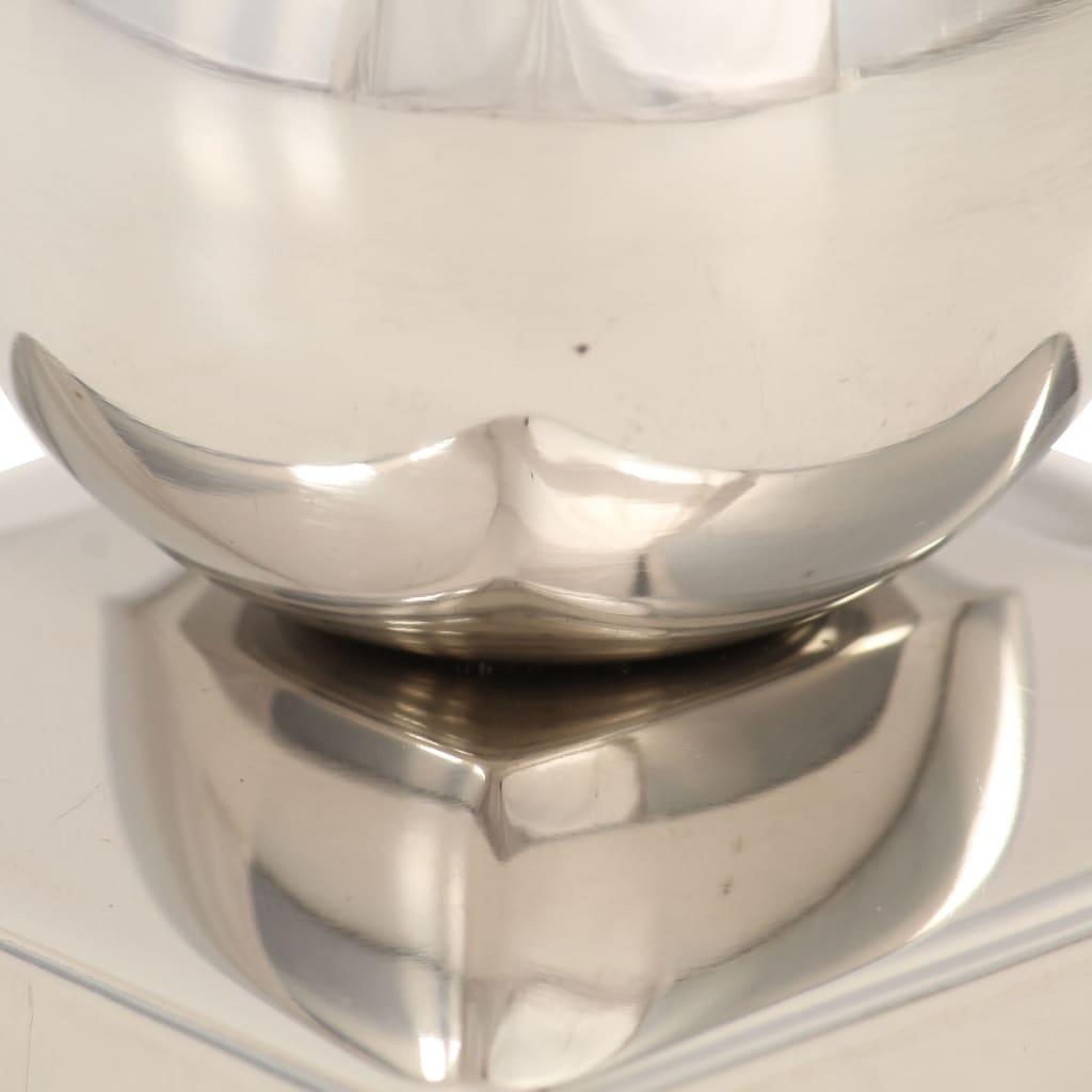 Tappi per Pali 6 pz Estremità a Globo Acciaio Inox 91x91 mm