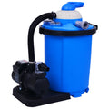 Pompa con Filtro a Sabbia Timer 550 W 50 L per Piscine Fuori Terra
