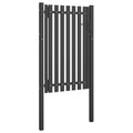 Cancello per Recinzione da Giardino in Acciaio 100x150 cm Antracite