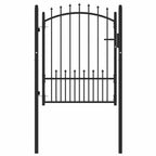 Cancello della recinzione EMMEN con punte 100 x 125 cm