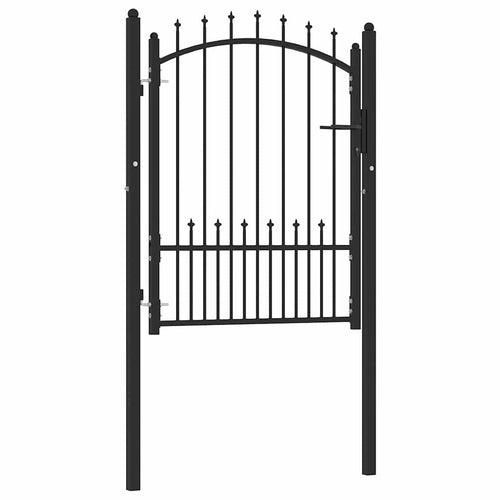 Cancello della recinzione EMMEN con punte 100 x 125 cm