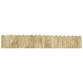 Rotoli di Bordura in Legno di Pino Impregnato 2 pz 120 cm