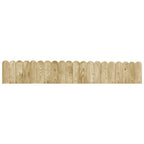 Rotoli di Bordura in Legno di Pino Impregnato 2 pz 120 cm