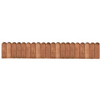 Rotoli di Bordura in Legno di Pino Impregnato 120 cm - 2 Pezzi
