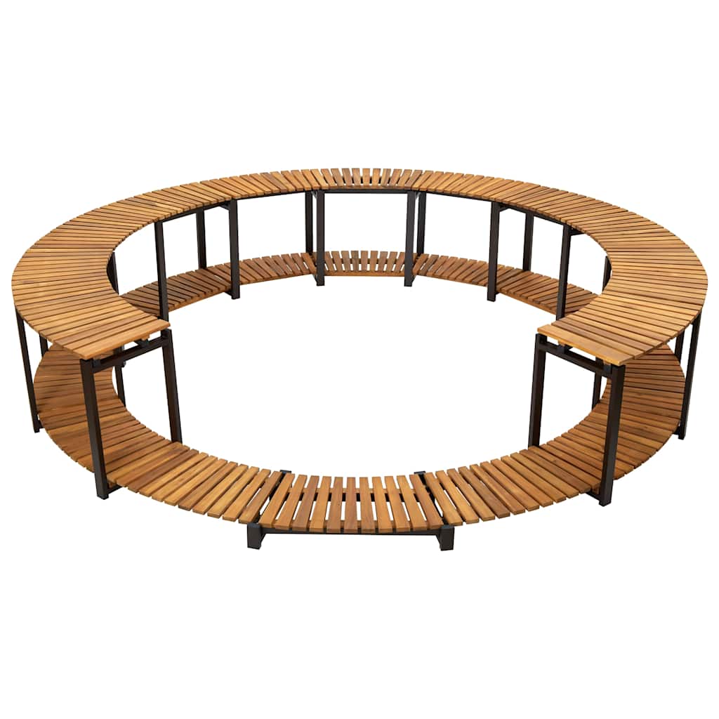 Bordo per Spa 273x53 cm in Legno Massello d'Acacia