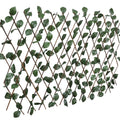 Recinto in Salice a Traliccio con Foglie Artificiali 5 Pezzi 180x60 cm