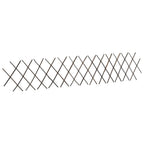 Recinzione a Traliccio in Salice 180x30 cm - Set 5 Pezzi