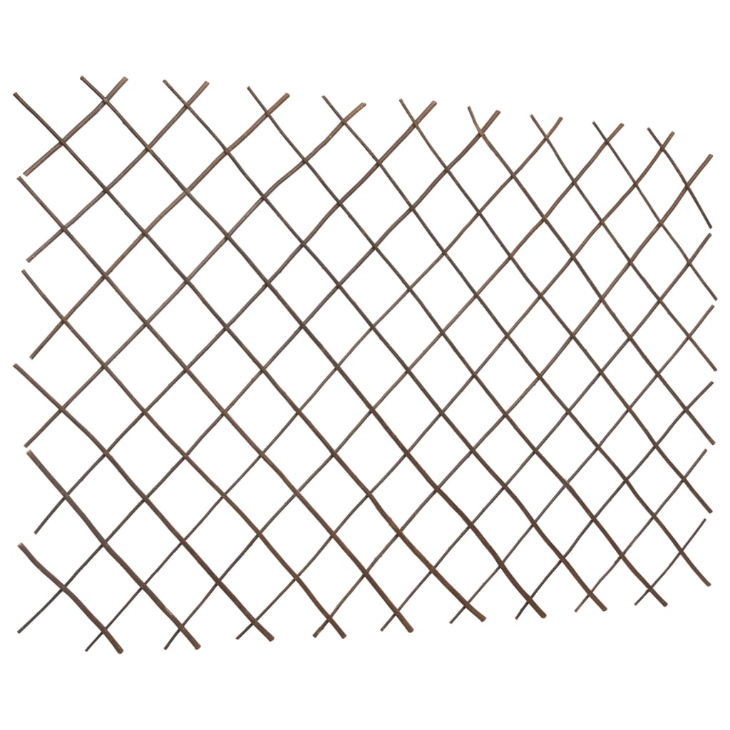 Recinzione a Traliccio in Salice 180x120 cm - Set 5 Pezzi