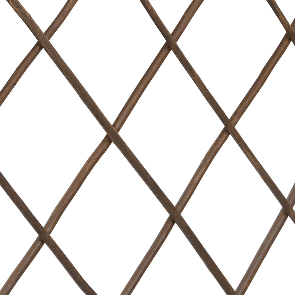 Recinzione a Traliccio in Salice 180x120 cm - Set 5 Pezzi