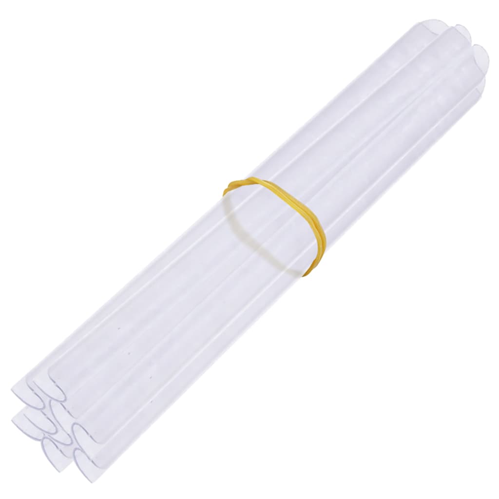 Recinzione Frangivento 4 pz in PVC 35x0,19 m Verde