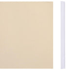 Recinzione Frangivento da Giardino PVC 70x0,19 m Crema