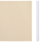 Recinzione Frangivento 4 pz in PVC 35x0,19 m Crema