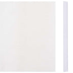 Recinzione Frangivento da Giardino PVC 70x0,19 m Bianco