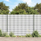 Recinzione Frangivento da Giardino PVC 70x0,19 m Bianco